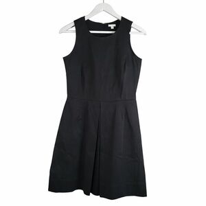 GAP Black Dress Women's Size: 0 Pleated Skirt Fit & Flare Mini LBD Sleeveless